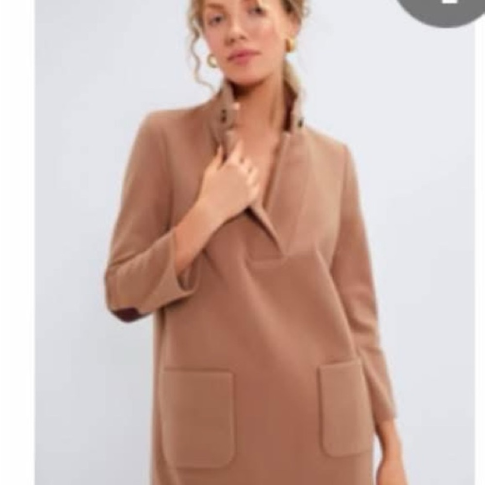 NWT Tuckernuck Tan Long Sleeve Dress